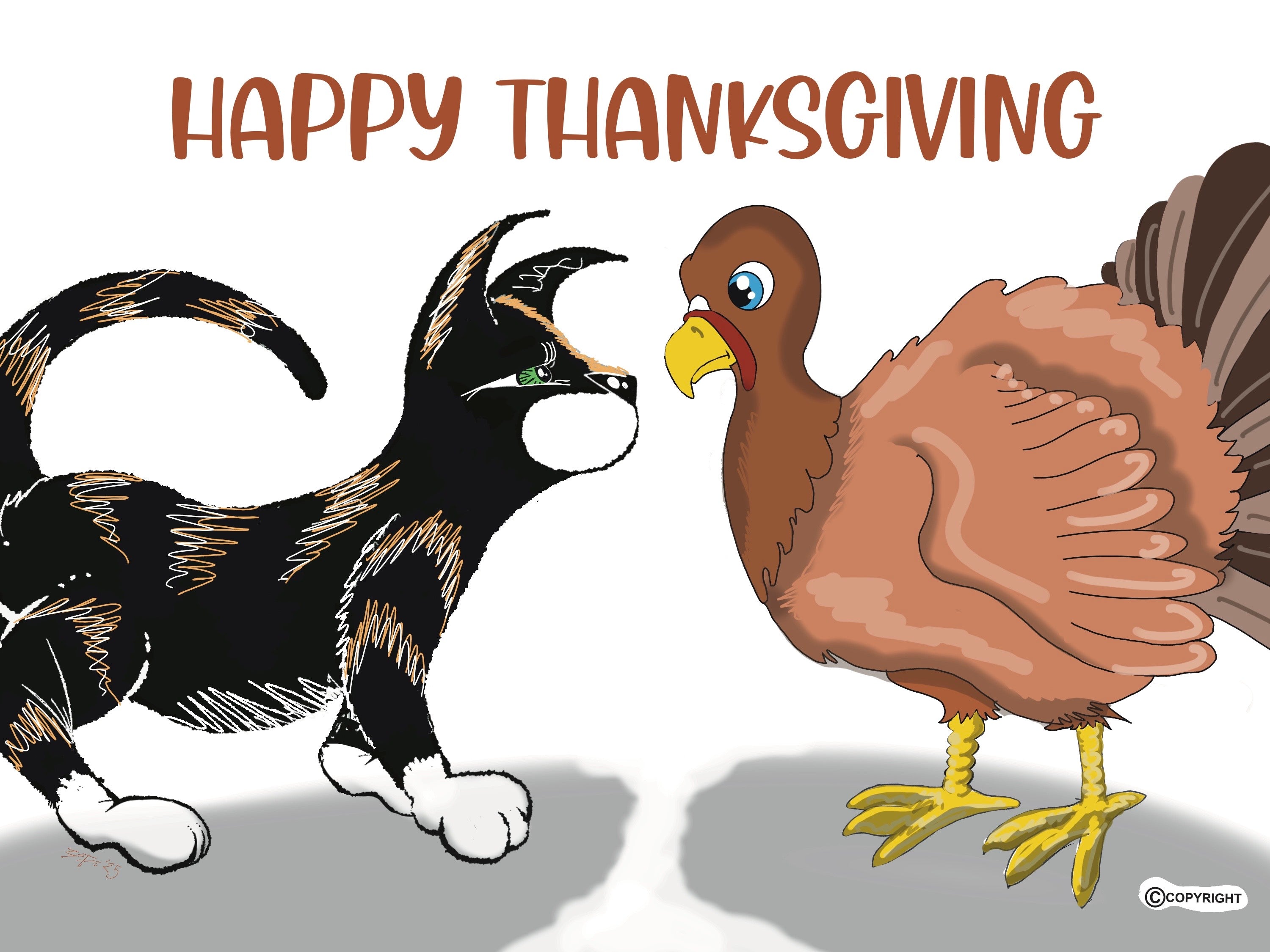 FREE! Vesta Thanksgiving Coloring Page