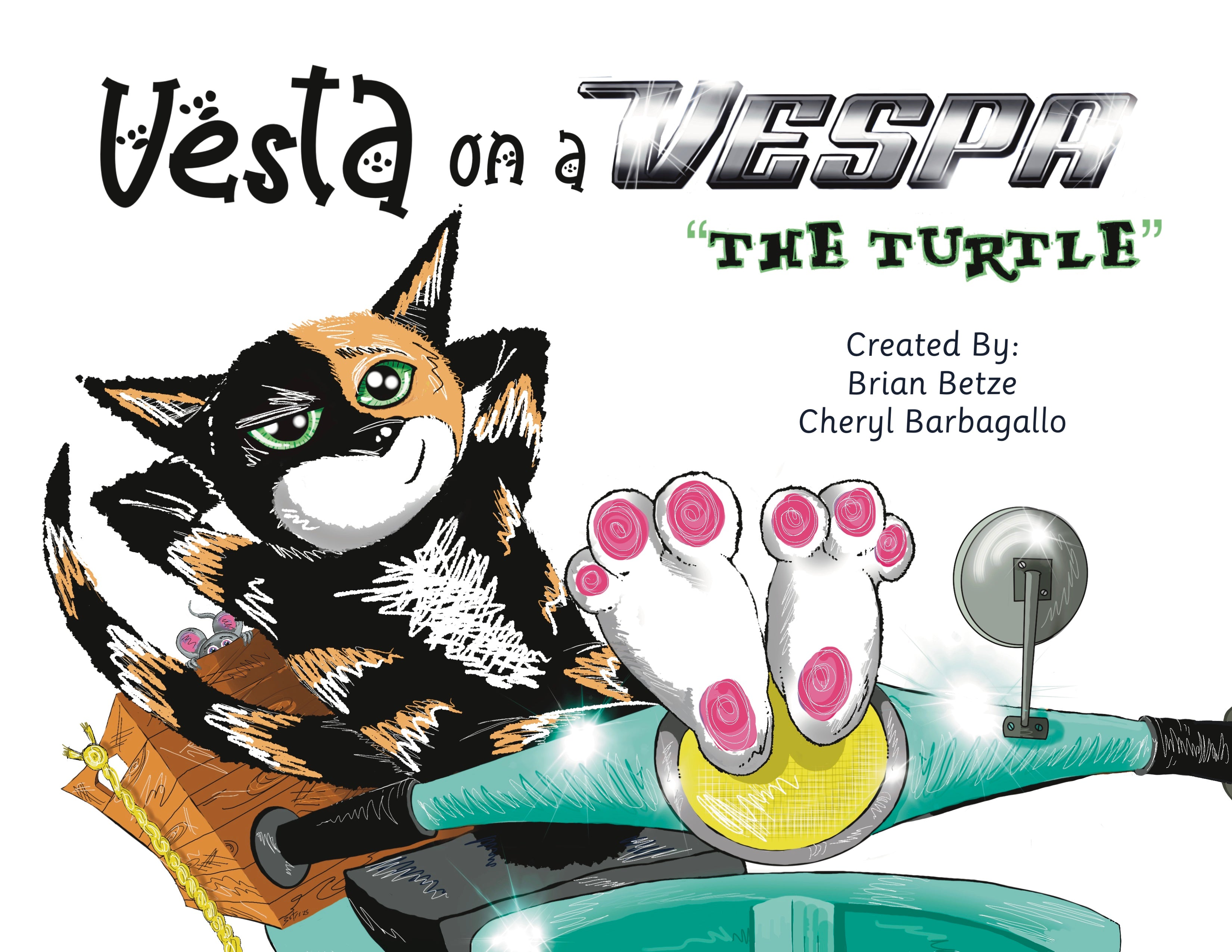 “Vesta on a Vespa” Children’s Book