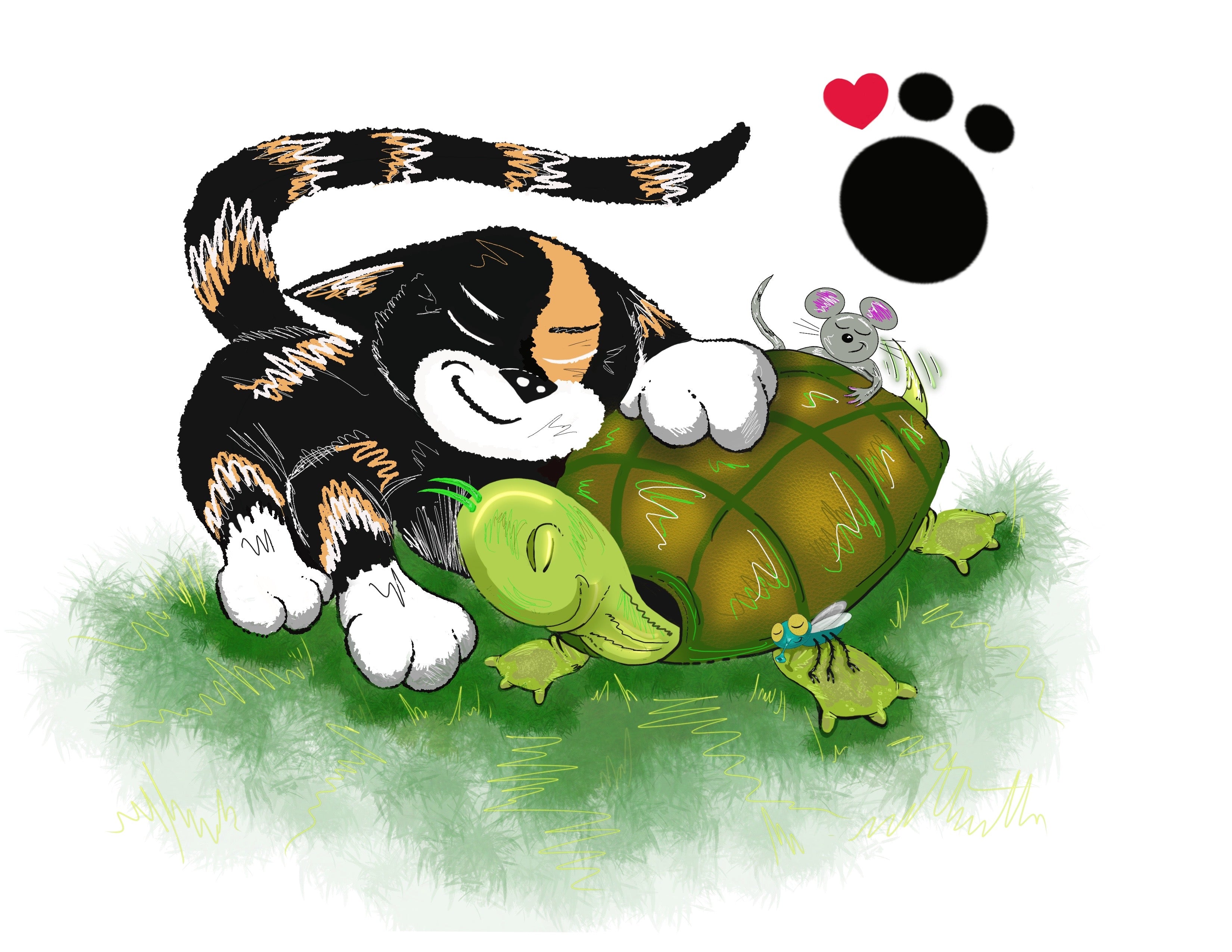 FREE! Vesta and Friends Coloring Page