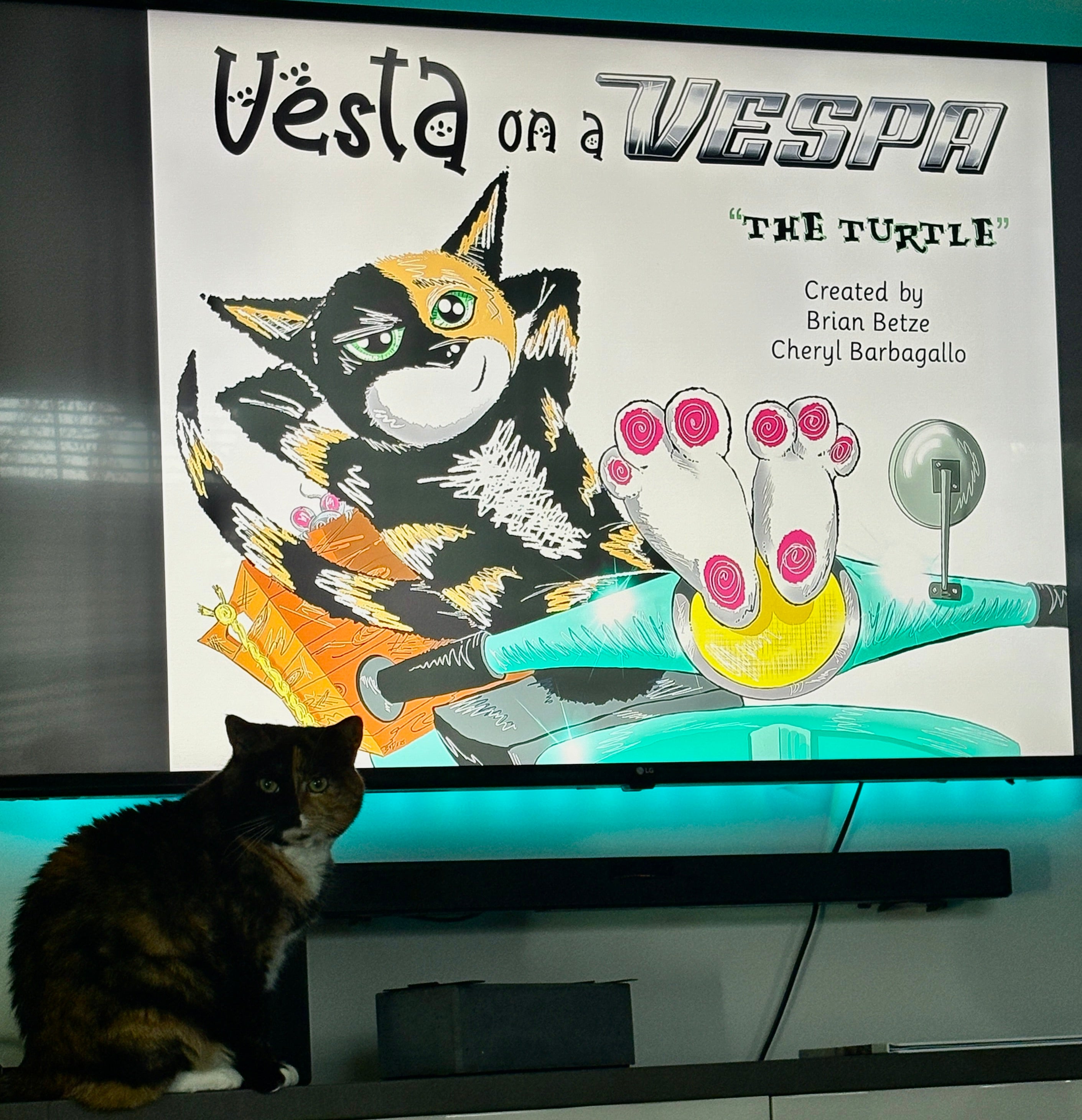 “Vesta on a Vespa” Children’s Book